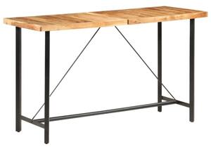 Stolik barowy, 180x70x107 cm, lite drewno akacjowe