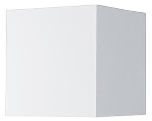 Lampa ścienna zewnętrzna biała z wbudowanym LED 2-światła IP54 - Edwin