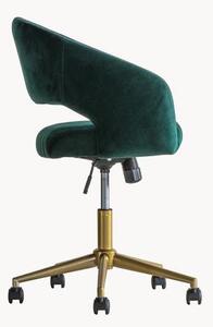 Krzesło biurowe z aksamitu Murray, obrotowe