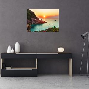 Obraz pięknej plaży (70x50 cm)