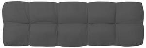 Poduszka na sofę z palet, czarna, 120x40x10 cm