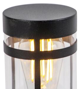 Inteligentna lampa zewnętrzna czarna 50 cm IP44 z WiFi ST64 - Gleam