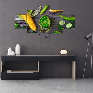 Obraz z warzywami (125x70 cm)