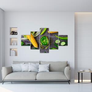 Obraz z warzywami (125x70 cm)