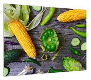 Obraz z warzywami (70x50 cm)