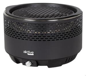 Aktywny bezdymny grill okrgy srebrny 31 cm srebrny 31 cm