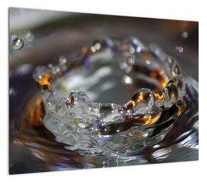 Obraz bransoletki z kropel wody (70x50 cm)