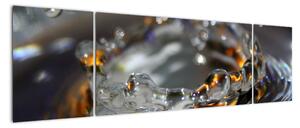 Obraz bransoletki z kropel wody (170x50 cm)