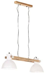 Industrialna lampa wisząca, 25 W, biała, 109 cm, E27
