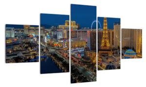 Obraz Las Vegas nocą (125x70 cm)