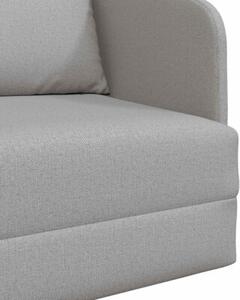 Sofa bed szary chmur 65 x 80 x 83 cm tkanina