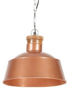 Industrialna lampa wisząca, 32 cm, miedziana, E27