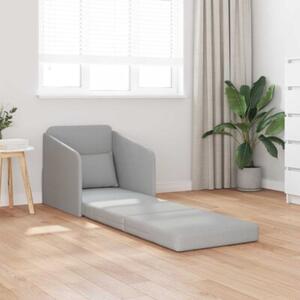 Sofa bed szary chmur 65 x 80 x 83 cm tkanina