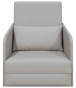 Sofa bed szary chmur 65 x 80 x 83 cm tkanina