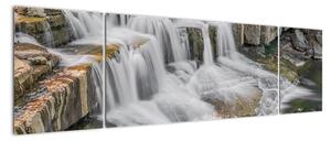 Obraz wodospadów (170x50 cm)