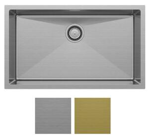 Zlewozmywak stalowy jednokomorowy 75cm Sink Quality Steel SINK 75 + syfon