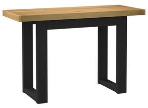 Biurko, noain, 120x50x75 cm, lite drewno sosnowe