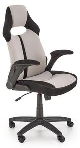 Szary Fotel Tapicerowany Obrotowy P1-R40