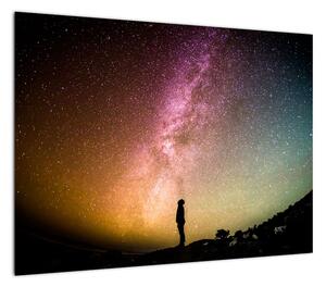 Obraz - niebo pełne gwiazd (70x50 cm)