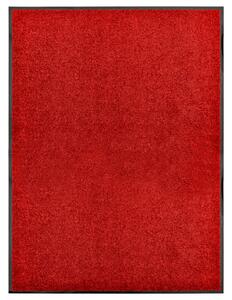 Wycieraczka z możliwością prania, czerwona, 90 x 120 cm