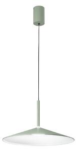 Luce Ambiente Design Lampa wisząca Khan, zielony, salon / jadalnia, metal, nowoczesny