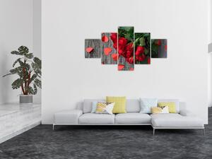 Obraz - bukiet róż (125x70 cm)