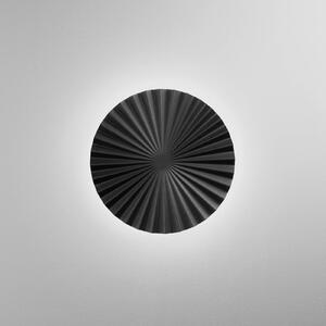 Luce Ambiente Design Kinkiet Anadara, czarny, salon / jadalnia, aluminium