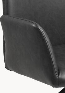 Krzesło obrotowe ze sztucznej skóry Naya