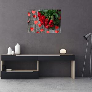 Obraz - bukiet róż (70x50 cm)
