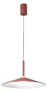 Luce Ambiente Design Lampa wisząca Khan, czerwony, salon / jadalnia, metal, nowoczesny