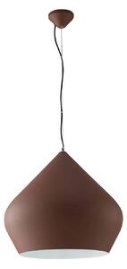 Luce Ambiente Design Lampa wisząca Tholos, możliwość ściemniania, brązowy / mosiężny, salon / jadalnia, metal, nowoczesny