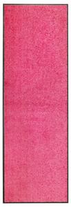 Wycieraczka z możliwością prania, różowa, 60 x 180 cm