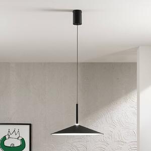 Luce Ambiente Design Lampa wisząca Khan, czarny, salon / jadalnia, metal, nowoczesny