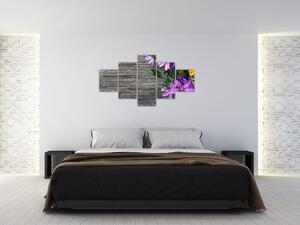 Obraz - kwiaty polne (125x70 cm)
