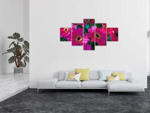 Obraz - kwiaty (125x70 cm)