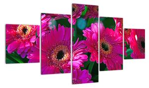 Obraz - kwiaty (125x70 cm)