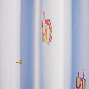 Goldea woal na metry - kolorowy motyw drukowany 180 cm