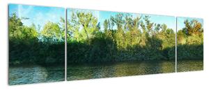 Obraz - jezioro (170x50 cm)
