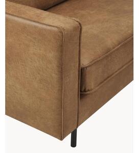 Sofa narożna XL ze skóry z recyklingu Hunter