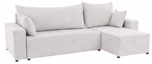 Kompaktowy narożnik z funkcją spania do salonu Sora L 242 cm - Express