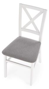 Krzesło Lucek 1 107 Białe / 017 Szare Inari 91