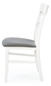 Krzesło Olivier 1 107 Białe / 017 Szare Inari 91