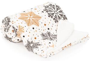 4Home Koc z barankiem Snowflake Glamour, 150 x 200 cm