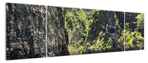 Obraz górskiej rzeki (170x50 cm)