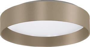 Lampa sufitowa led CCT z pilotem, w kolorze taupe