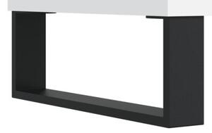 Szafka łazienkowa, biała, 30x30x190 cm, materiał drewnopochodny