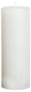 Bolsius Rustykalne świece pieńkowe, 6 szt., 190 x 68 mm, białe
