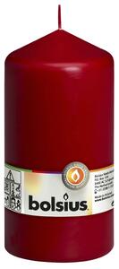 Bolsius Świece pieńkowe, 8 szt., 150 x 78 mm, czerwone wino