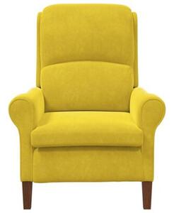 Fotel Å»Ã³Åty 76 x 94 x 102 cm aksamit