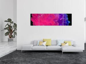 Obraz kolorowego dymu (170x50 cm)